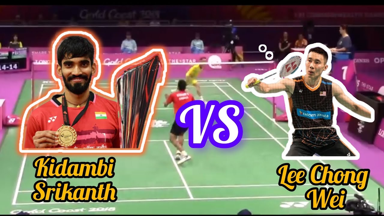 Kidambi Srikanth (India) VS Lee Chong Wei (Malaysia) Men's Singles Badminton Championship 🏆 #view10m