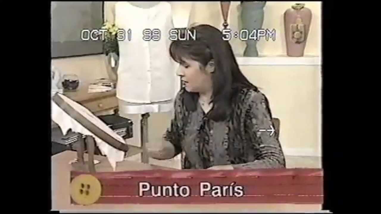 Puntos y Puntadas 198. Bordado. Punto París. Le Point de Paris.