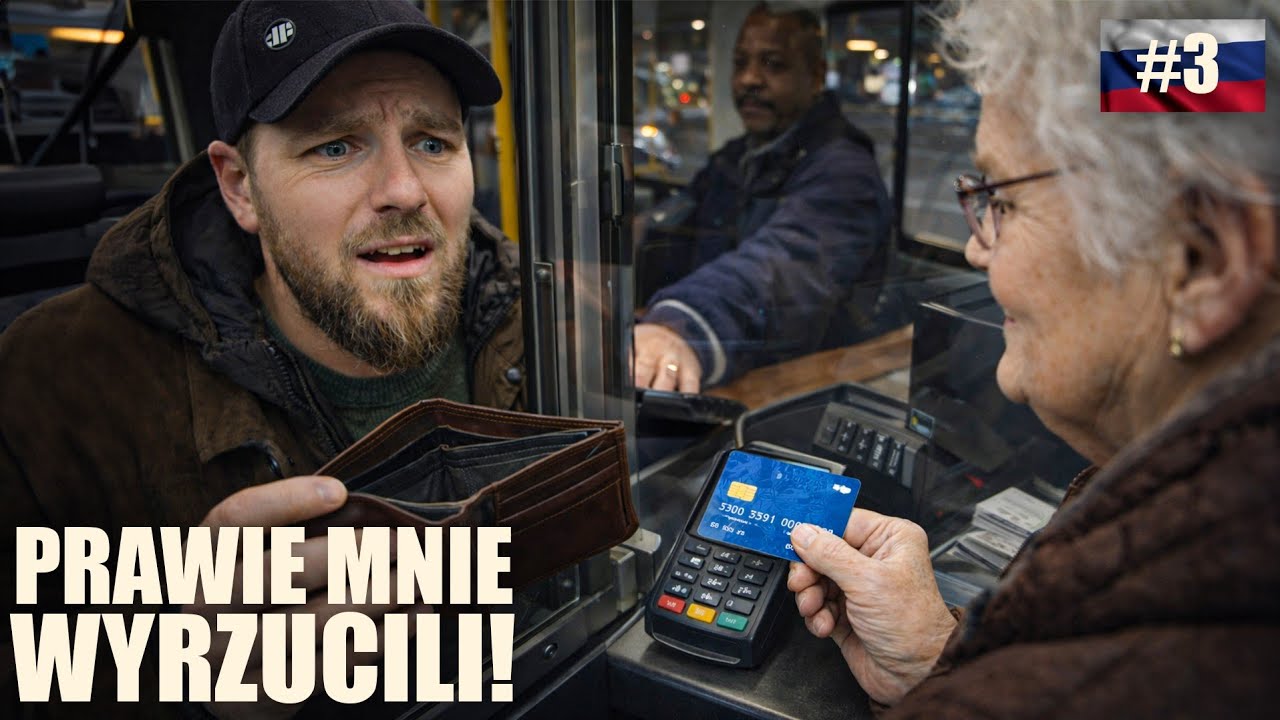 Nie miałem jak zapłacić za bilet - Starsza Rosjanka uratowała mnie w autobusie 🇷🇺