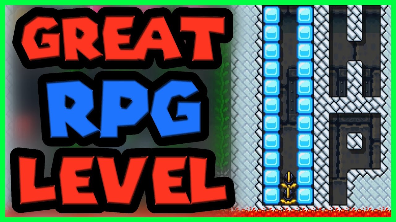 Cool RPG Level in Super Mario Maker 2