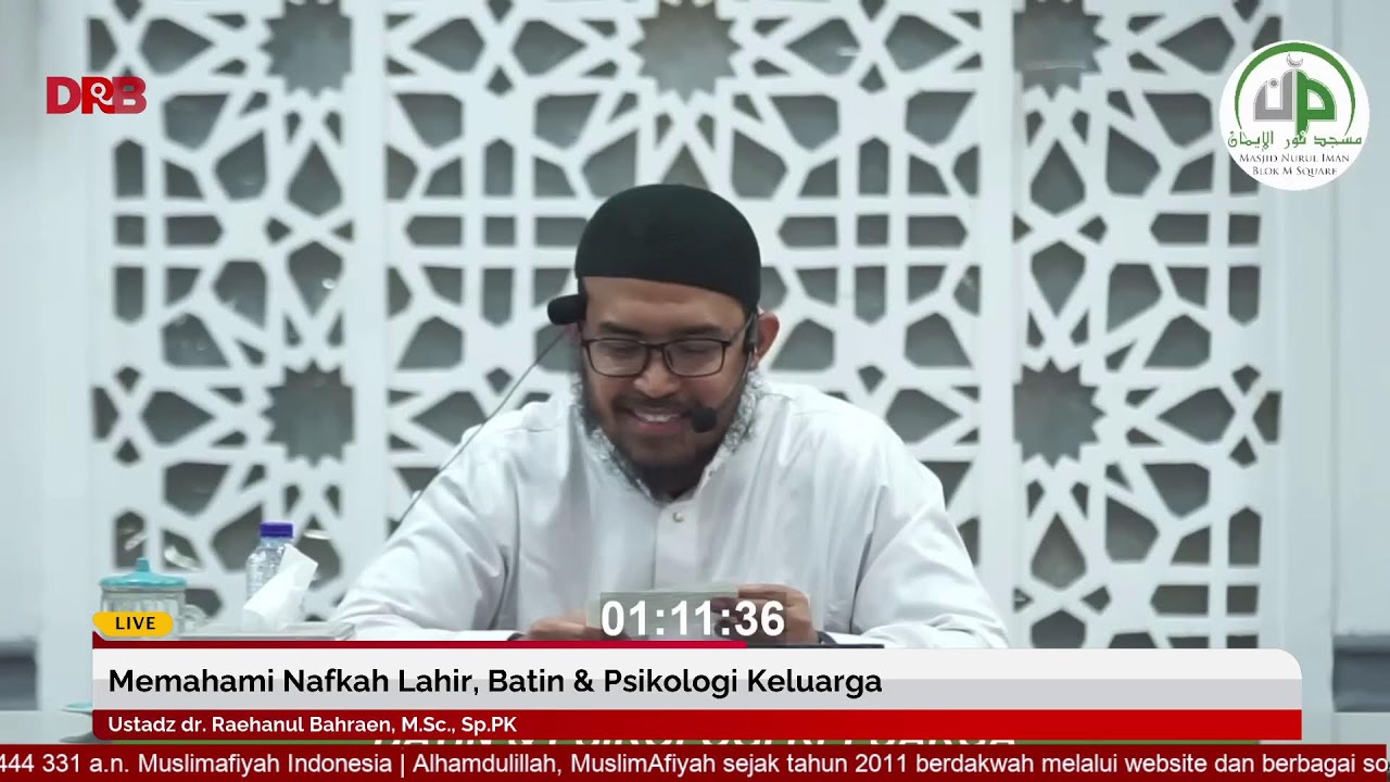 Memahami Nafkah Lahir, Batin & Psikologi Keluarga | Ustadz dr. Raehanul Bahraen, M.Sc., Sp.PK