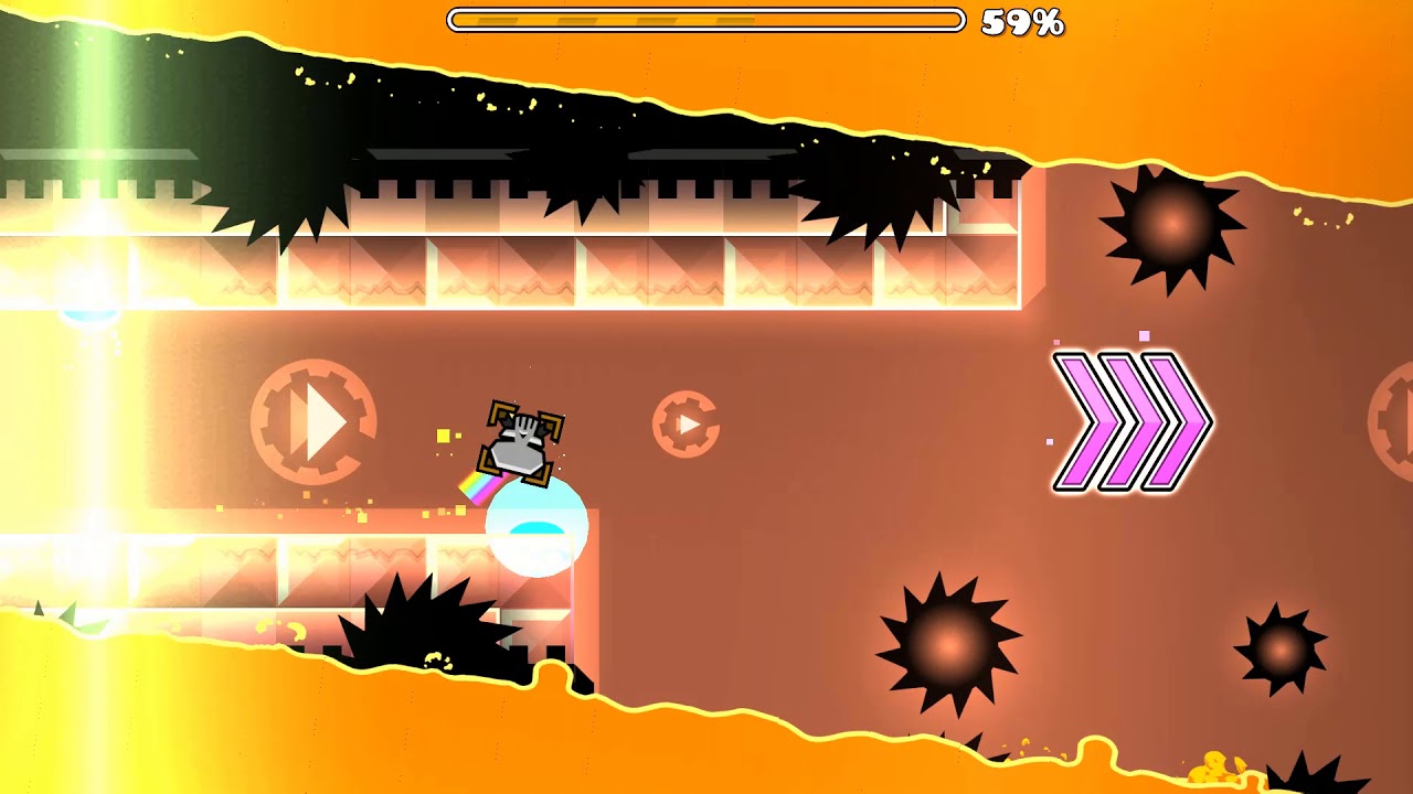 Geometry Dash Aroma (Daily level #64) all coins