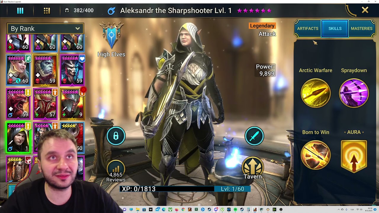 Raid Optimizer Aracı Detaylı İnceleme ve Alexandr Sharpshooter İnceleme