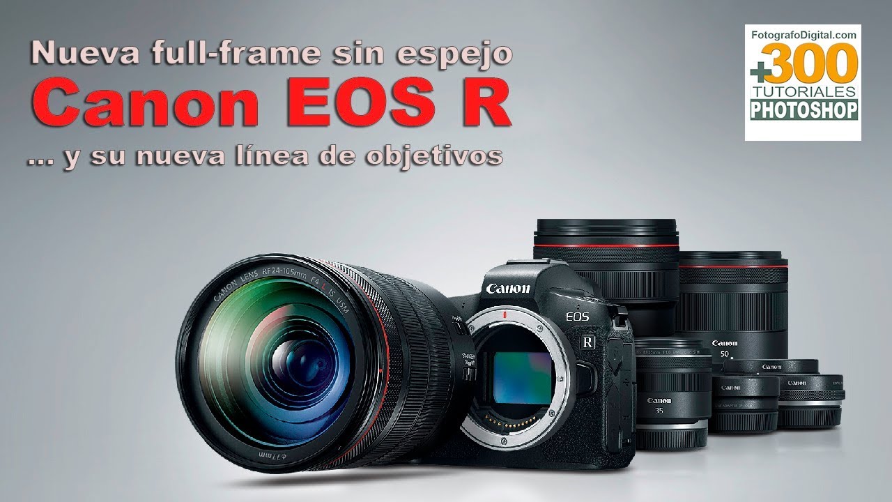 Canon EOS R prueba de la cámara y nuevos objetivos