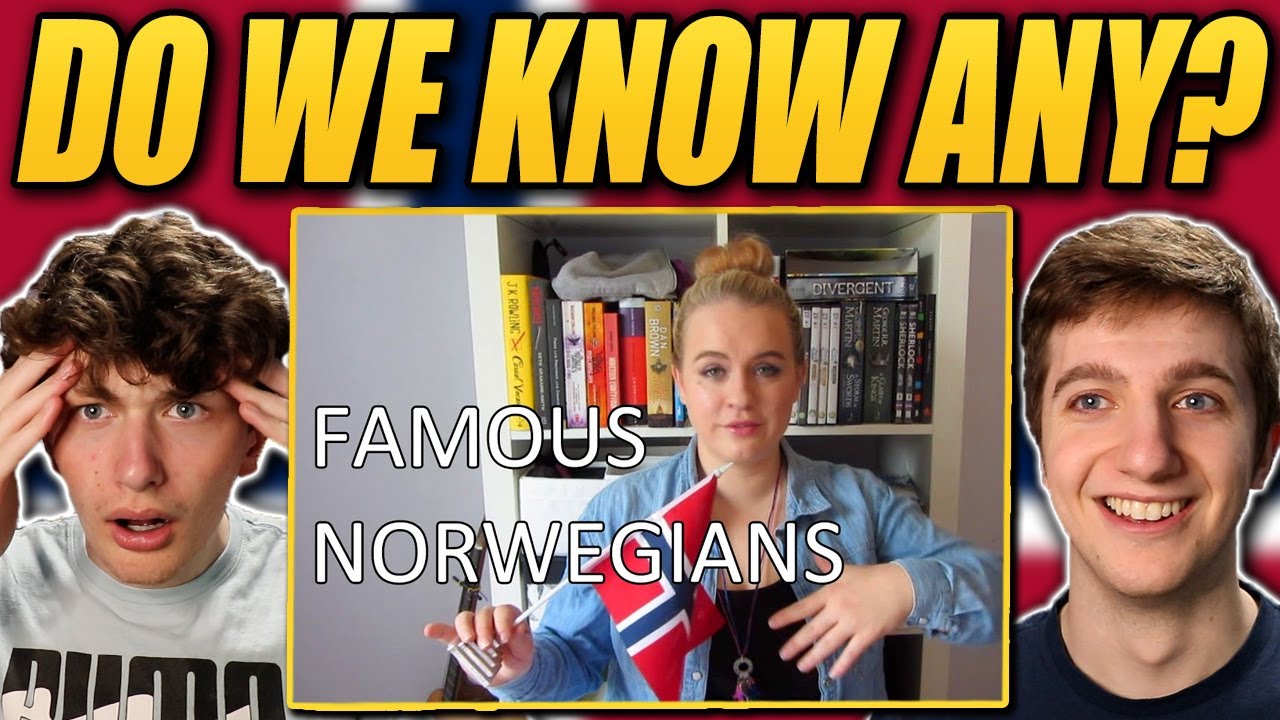Americans React to FAMOUS NORWEGIANS (Do We Know Any?)