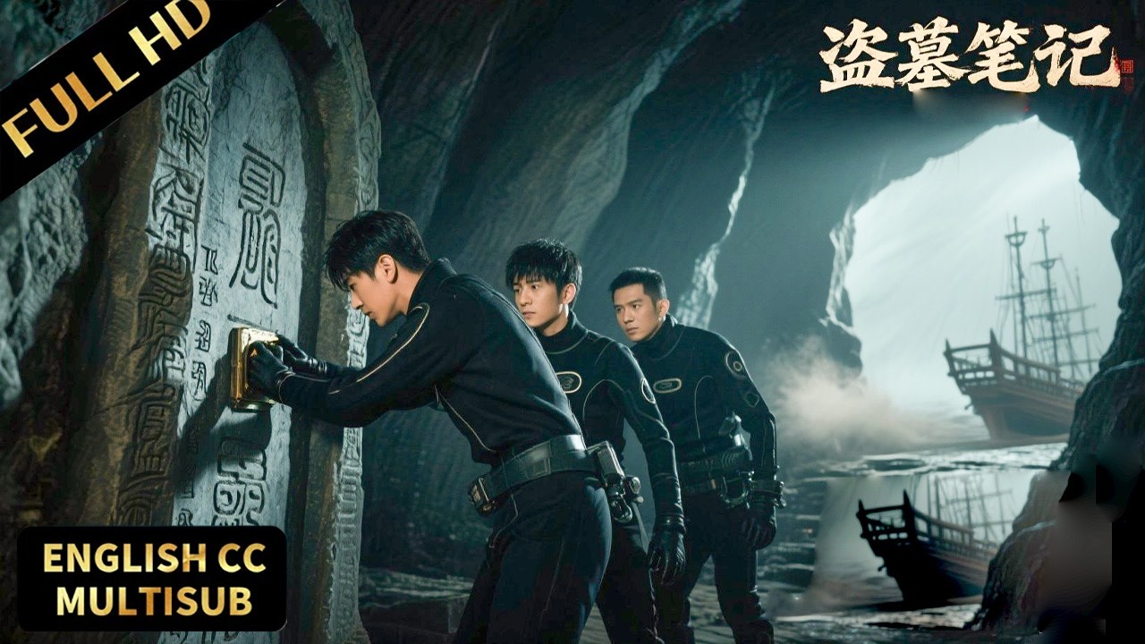 高能盗墓电影！南海古墓被封存千年，吴邪张起灵启封墓门，揭惊天秘密！#盗墓笔记 #南派三叔 #藏海传 #重启之极海听雷 #朱一龙 #张起灵