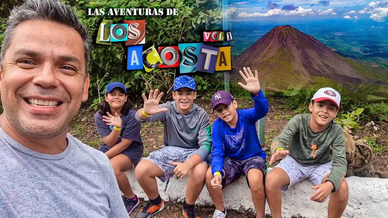 Las Aventuras de Los Acosta Vol. 1,  El Volcán de Izalco