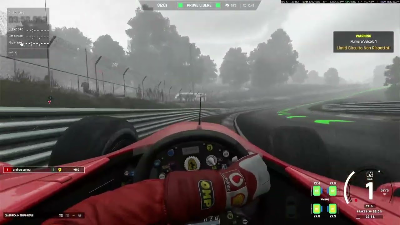 Assetto Corsa Evo f1 2004 nurburgring nordschleife