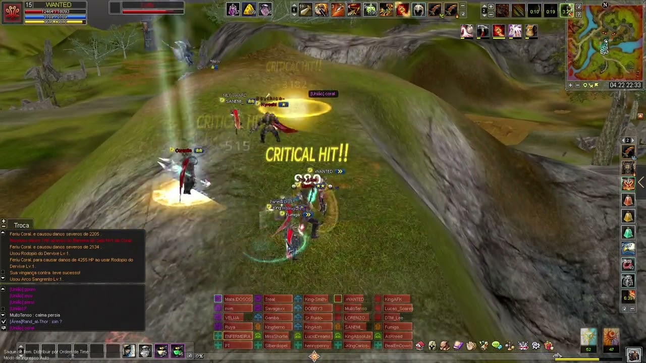 SHAIYA FAWKES GAMES - PVP 15 PUSH LOMMA - WANTED