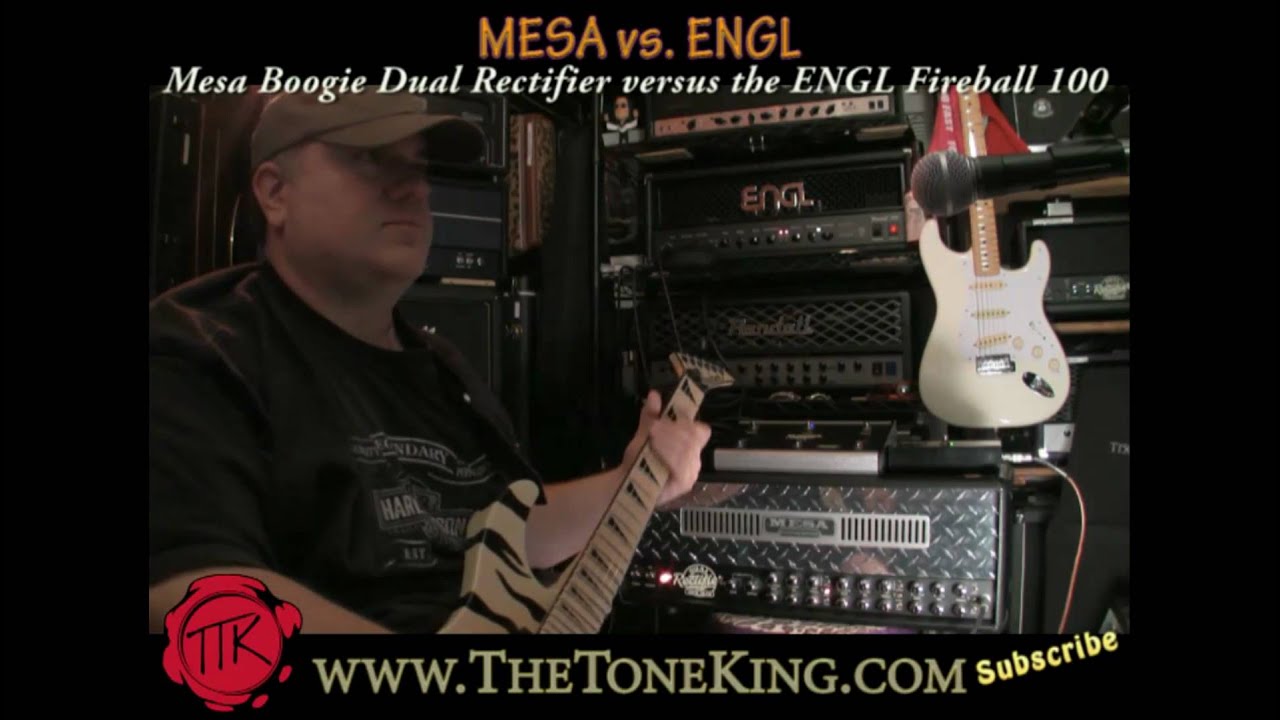Mesa Boogie Dual Rectifier vs. ENGL Fireball 100 - TTK Shoot-Out!!