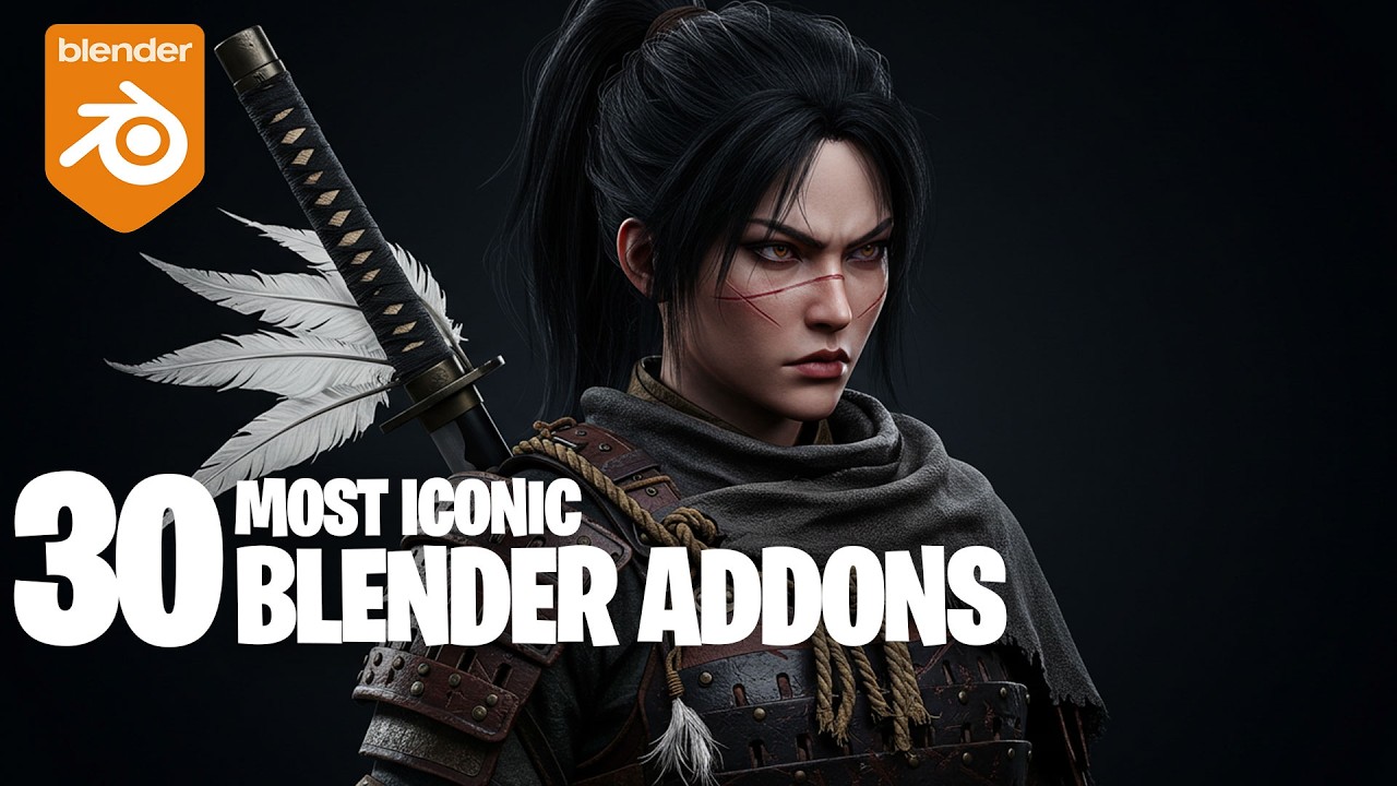 30 Most Iconic Blender Addons