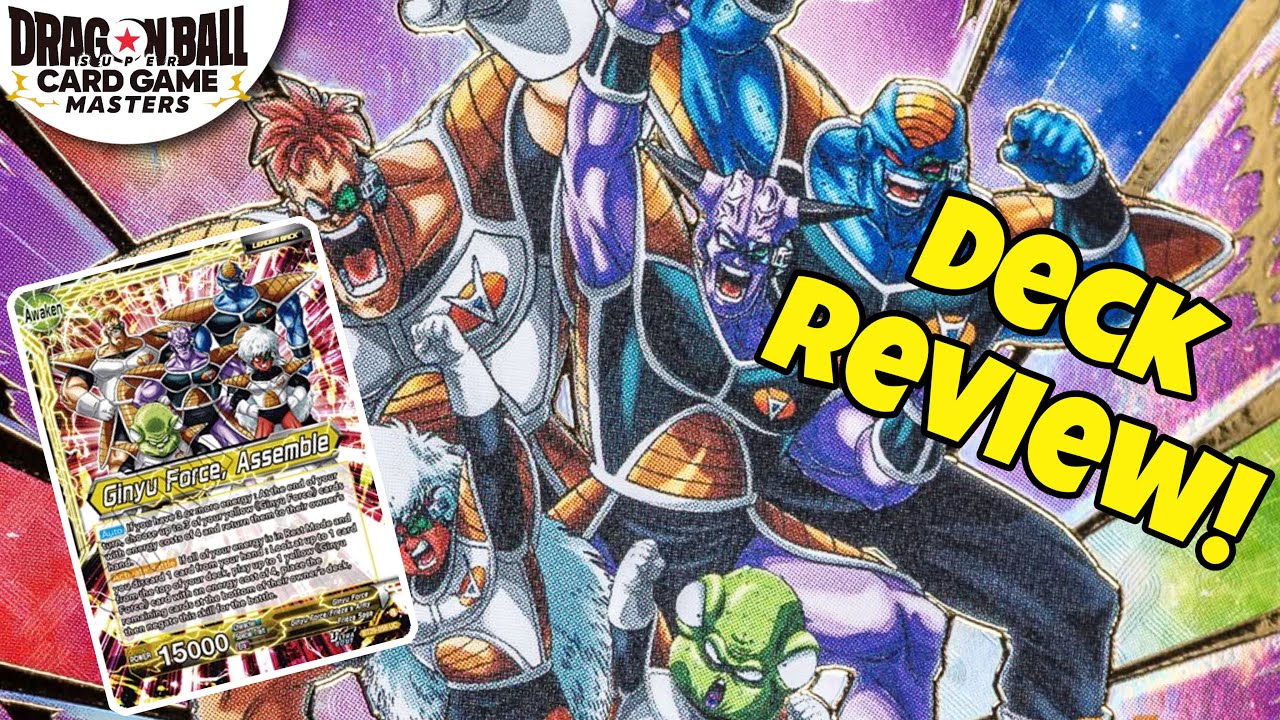 Бесконечный спам на игровом поле! | Обзор колоды BT29 Yellow Ginyu + список карт! | (DBS Card Gam...