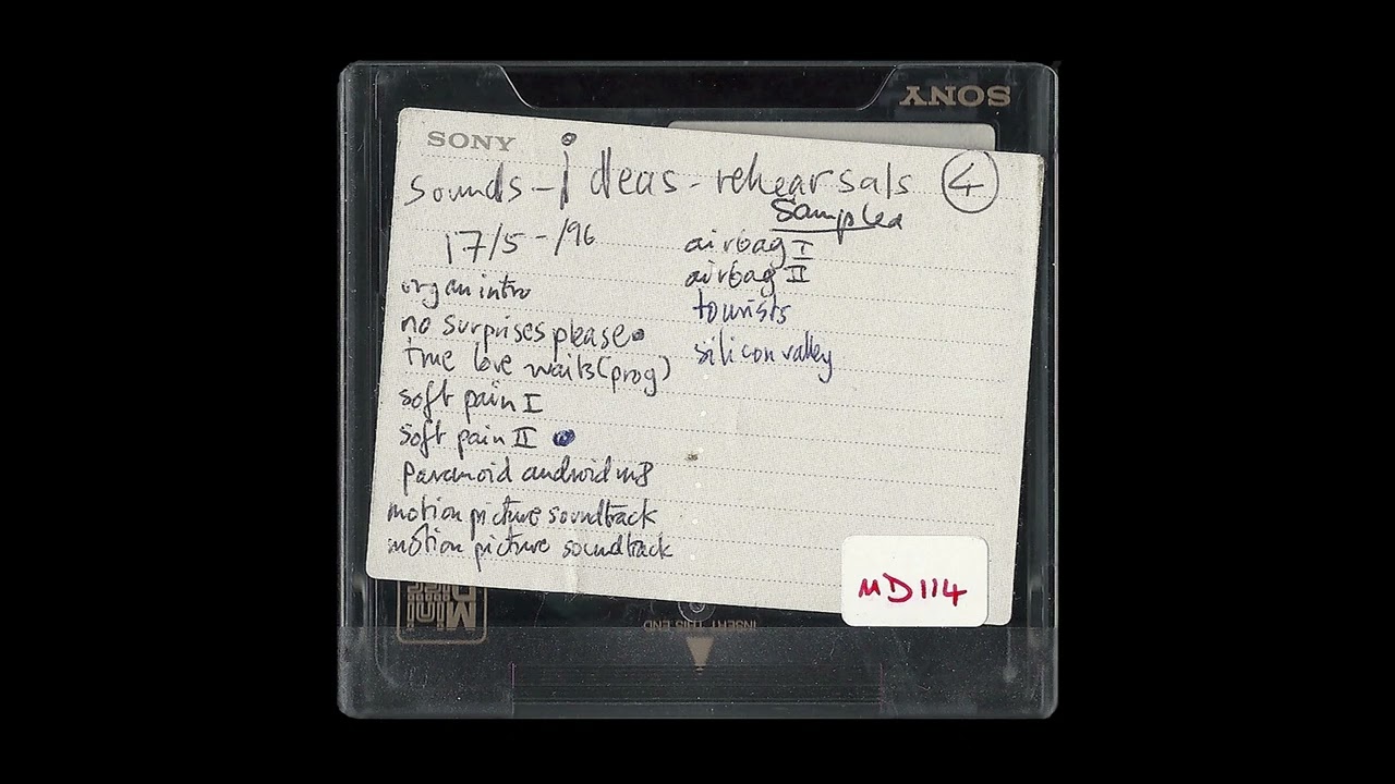 radiohead   Motion Picture Soundtrack MD114 2  early version