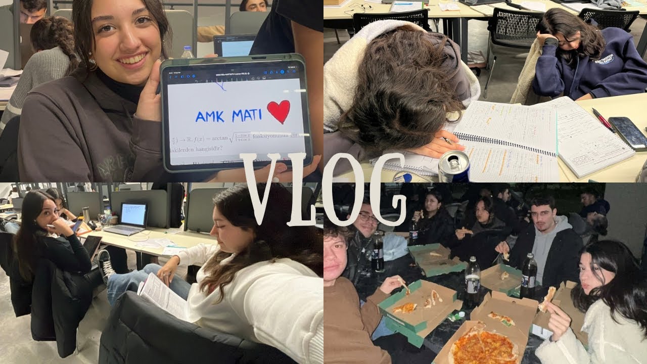 ytü vize haftası | VLOG