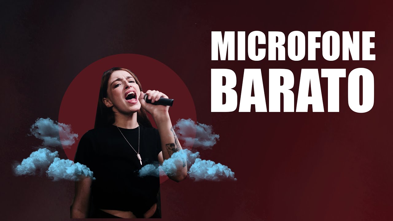 MICROFONE COM FIO BARATO PARA KARAOKE: SM-58 VS SM-100