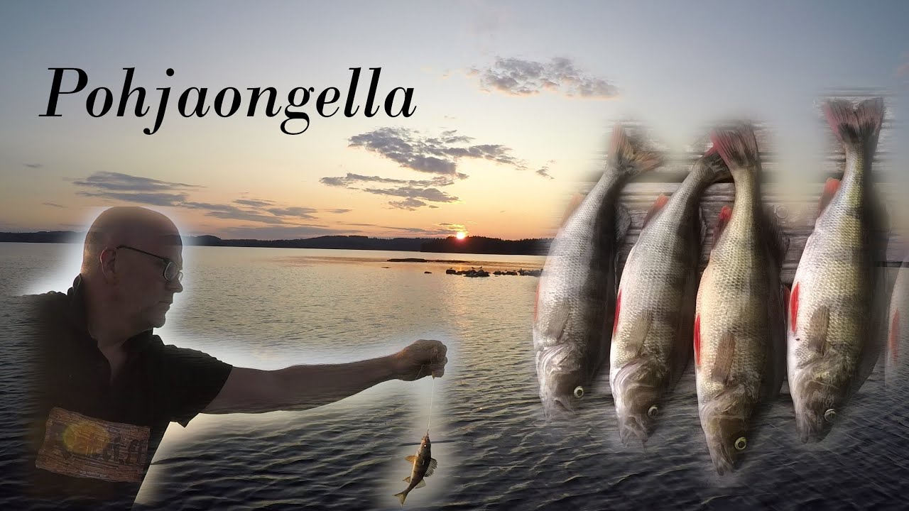 Perinteist&auml; pohjaongintaa savolaisella j&auml;rvell&auml; / Traditional fishing on the Finnish lake