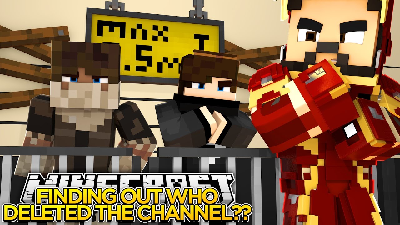 Minecraft Adventure - FINDING OUT WHO DELETED THE MINEVENGERS CHANNEL??