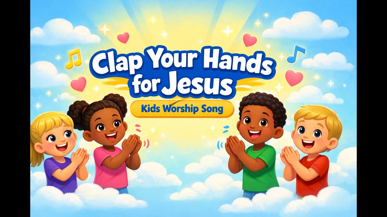Clap Your Hands for Jesus (Animated Kids Worship Song)