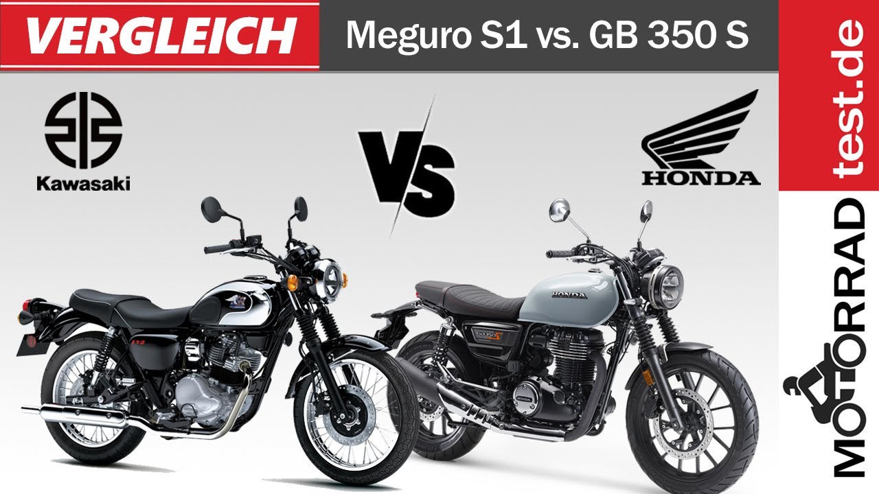 Honda GB 350 S vs. Kawasaki Meguro S1 | Vergleich der neuen Retro-Klassiker aus Japan