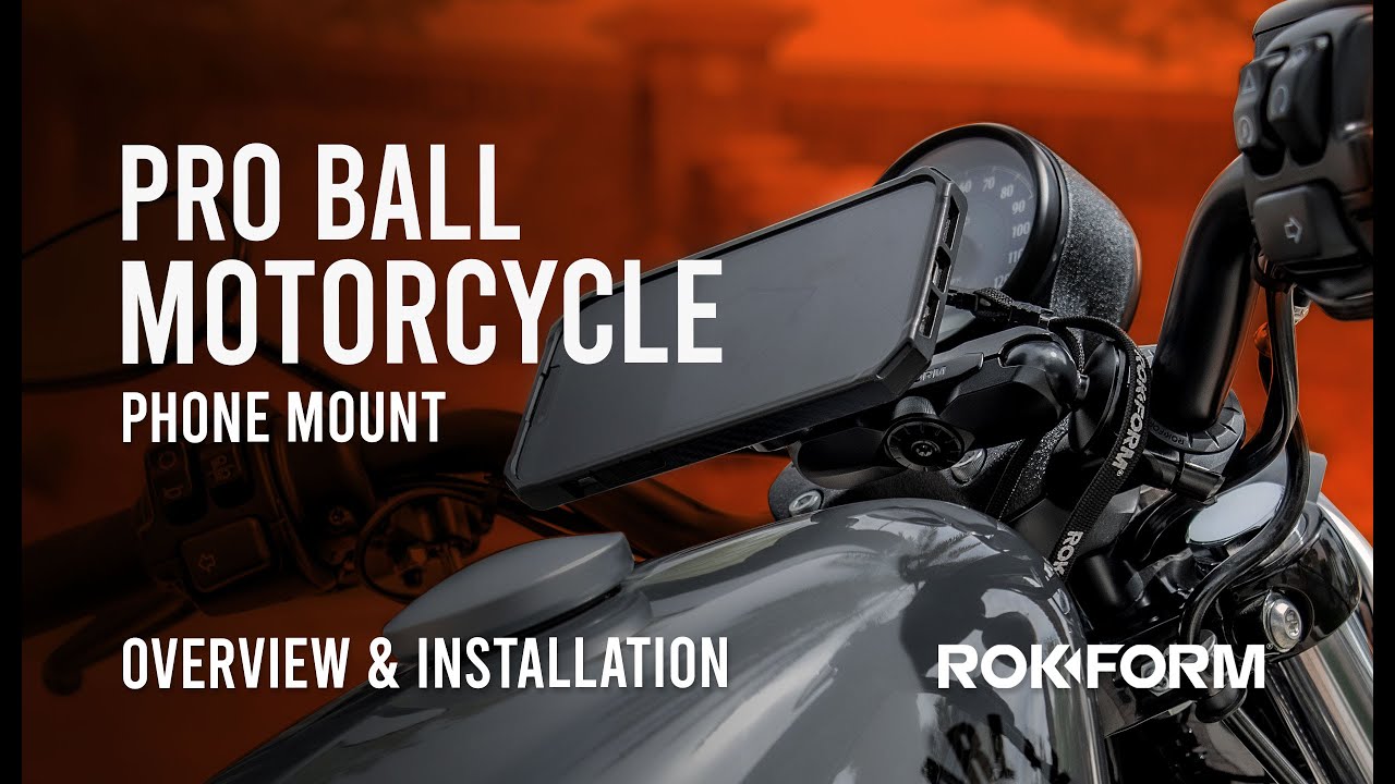 ROKFORM Pro Ball Motorcycle Mount: Overview & Installation Guide