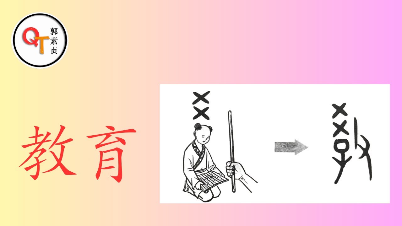 Hán Tự - Chữ 教育 (jiàoyù) GIÁO DỤC  || Quách Tố Trinh