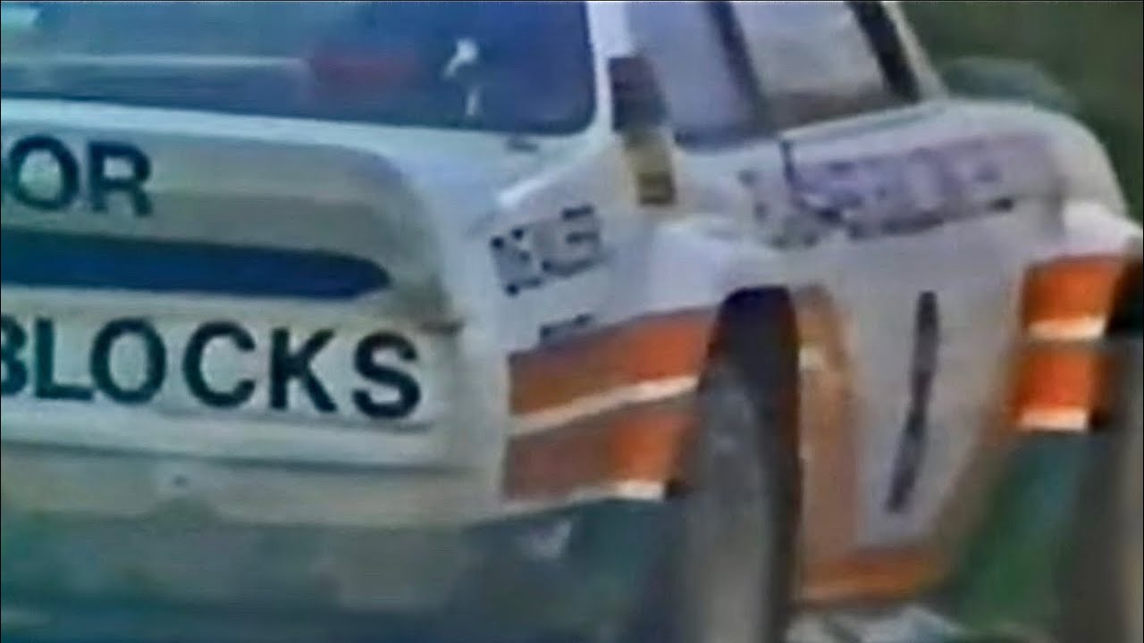 Британский ралли-кросс 1981 Opel Ascona Gartrac Escort. Тони Драммонд и Джон Уэлч Лидден Хилл.