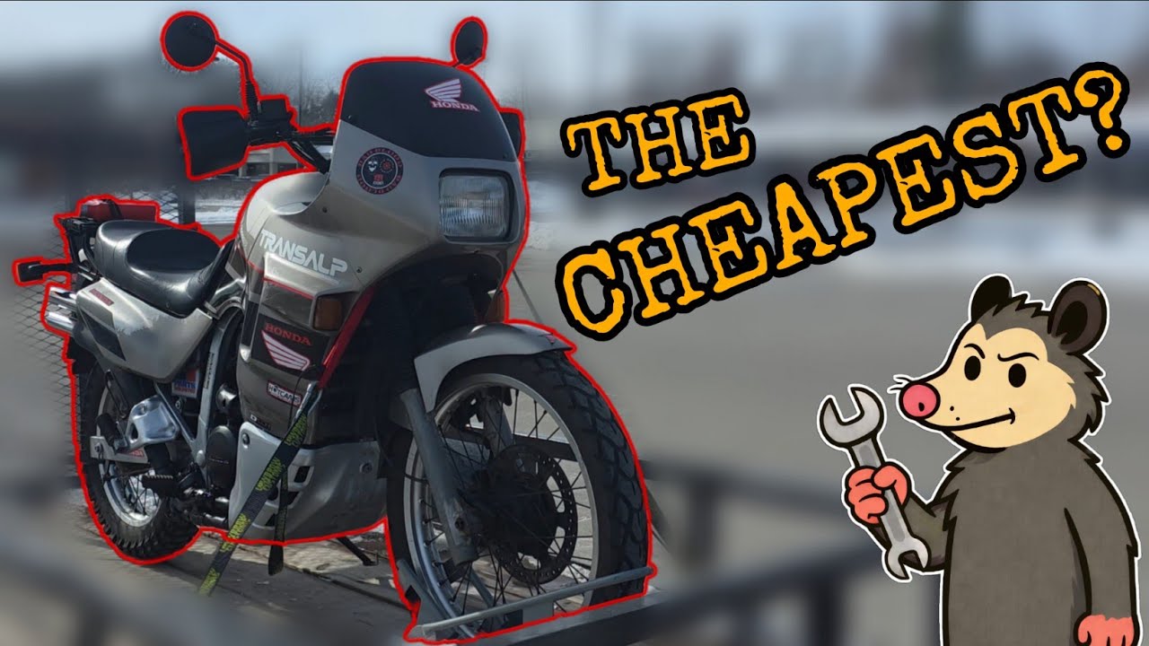Я купил самые дешевые кроссовки Transalp, какие только смог найти | XL600V, эпизод 1