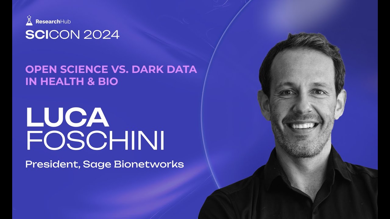 Open Science vs. Dark Data in Health and Bio – SciCon 2024
