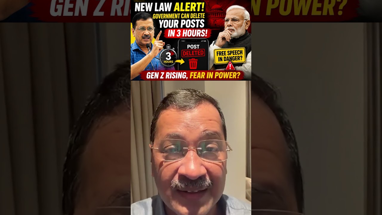 Kejriwal Slams Modi | 3-Hour Delete Rule Explained