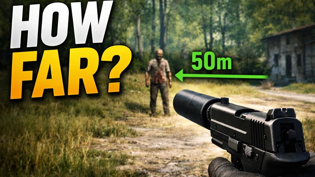 SCUM 2026 | Puppet Activation Range Tested &ndash; All Pistols & Suppressors
