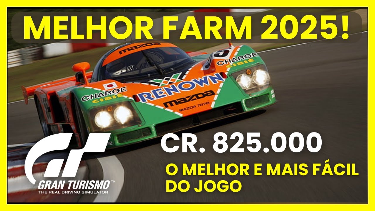 🔧 Gran Turismo 7 - O MELHOR Farm de Créditos em 2025 | O MAIS FÁCIL! 💰#1
