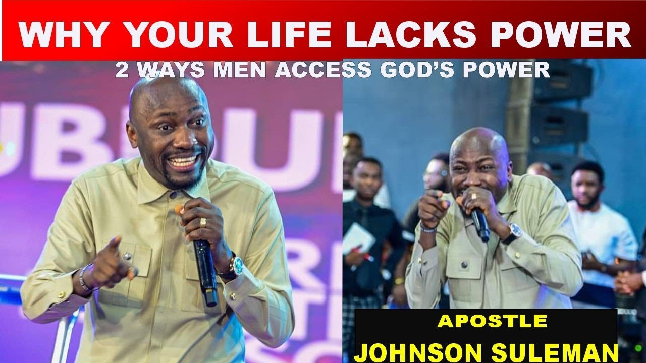 Shocking‼️This is Why You Have No Power 😡 by Apostle Johnson Suleman