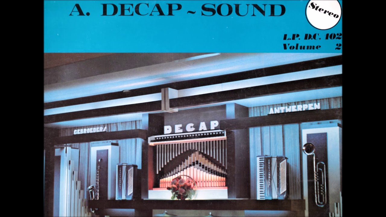 Orgel A. Decap : Pour un flirt   1971