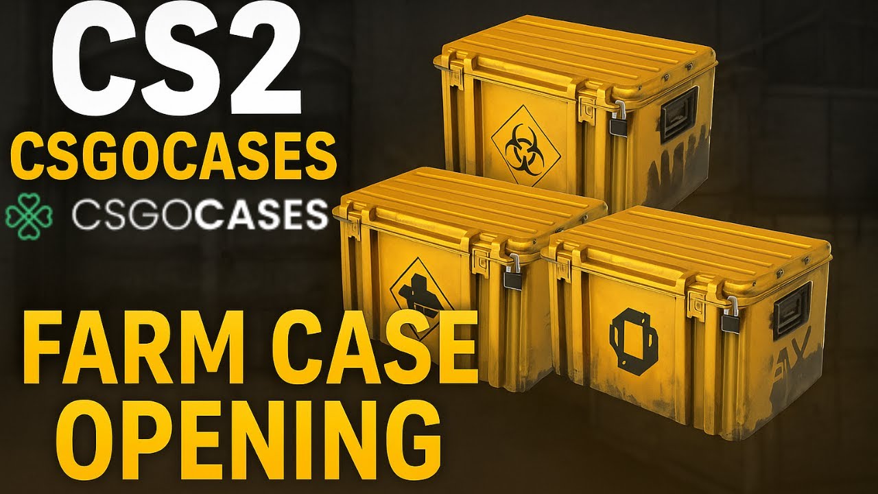 Opening Farm Cases! - CSGOCASES PROMO CODE 2025