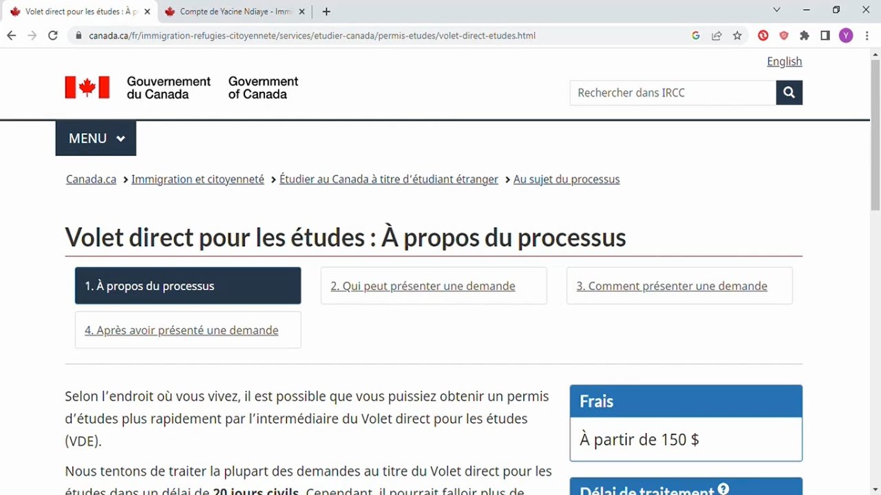 Présenter une demande de permis d'étude sous le volet direct pour les études (VDE)
