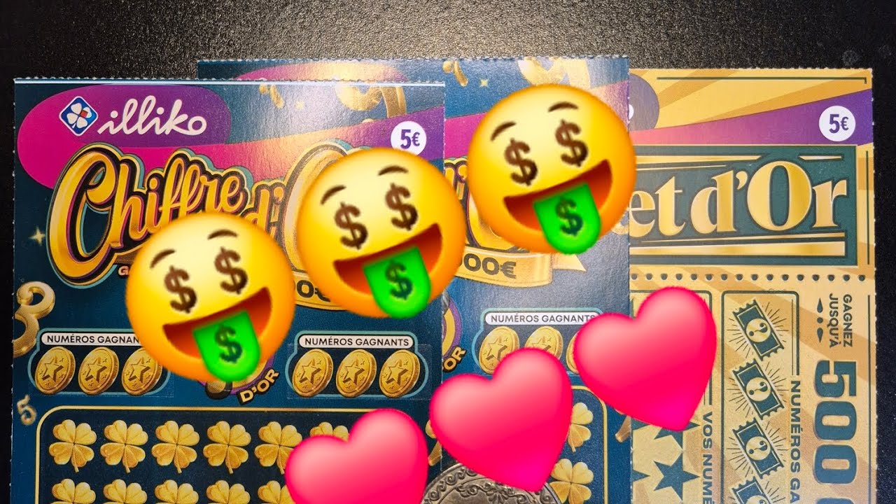 Nouveau jeux FDJ CHIFFRE D'OR !!!🍀🍀