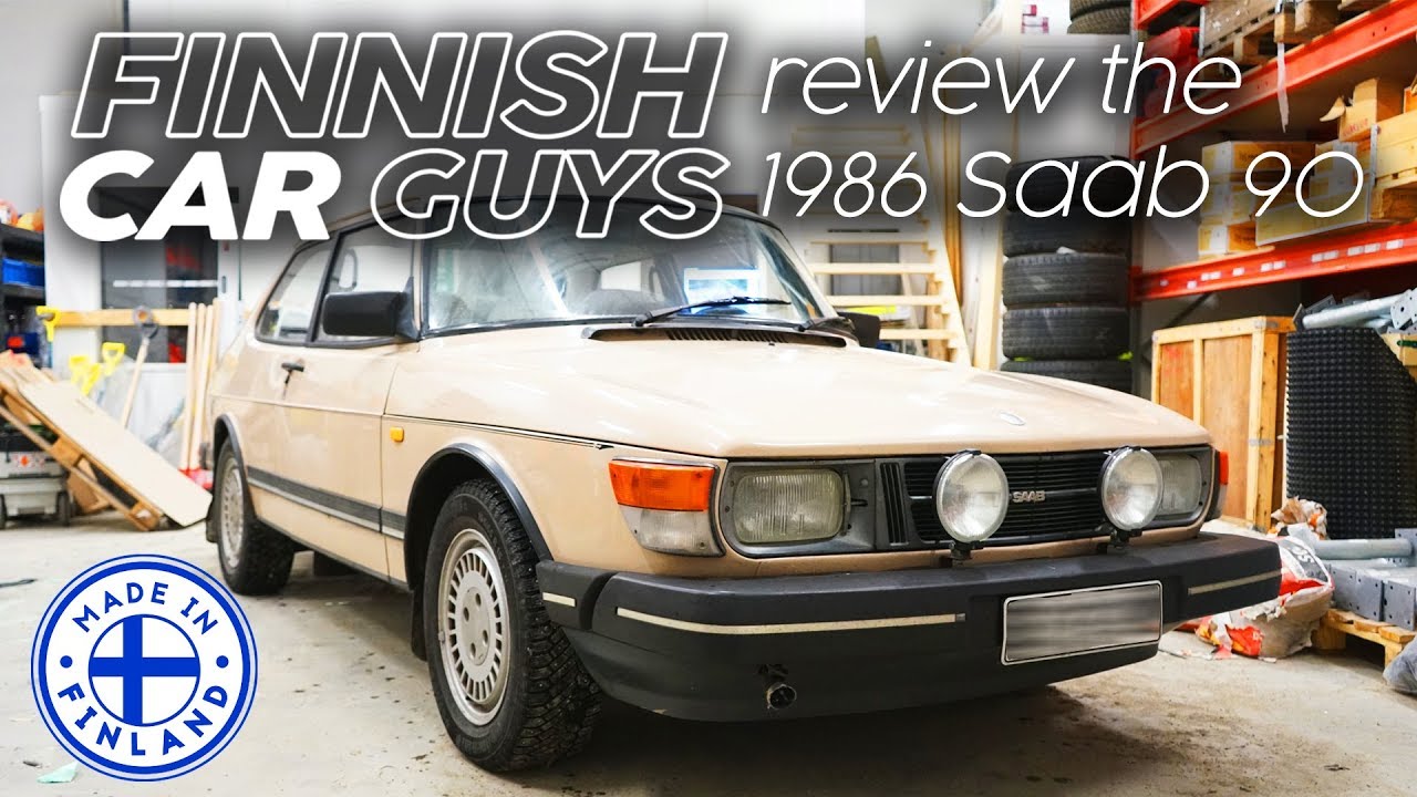 The story of the 1986 Saab 90 - made in Finland