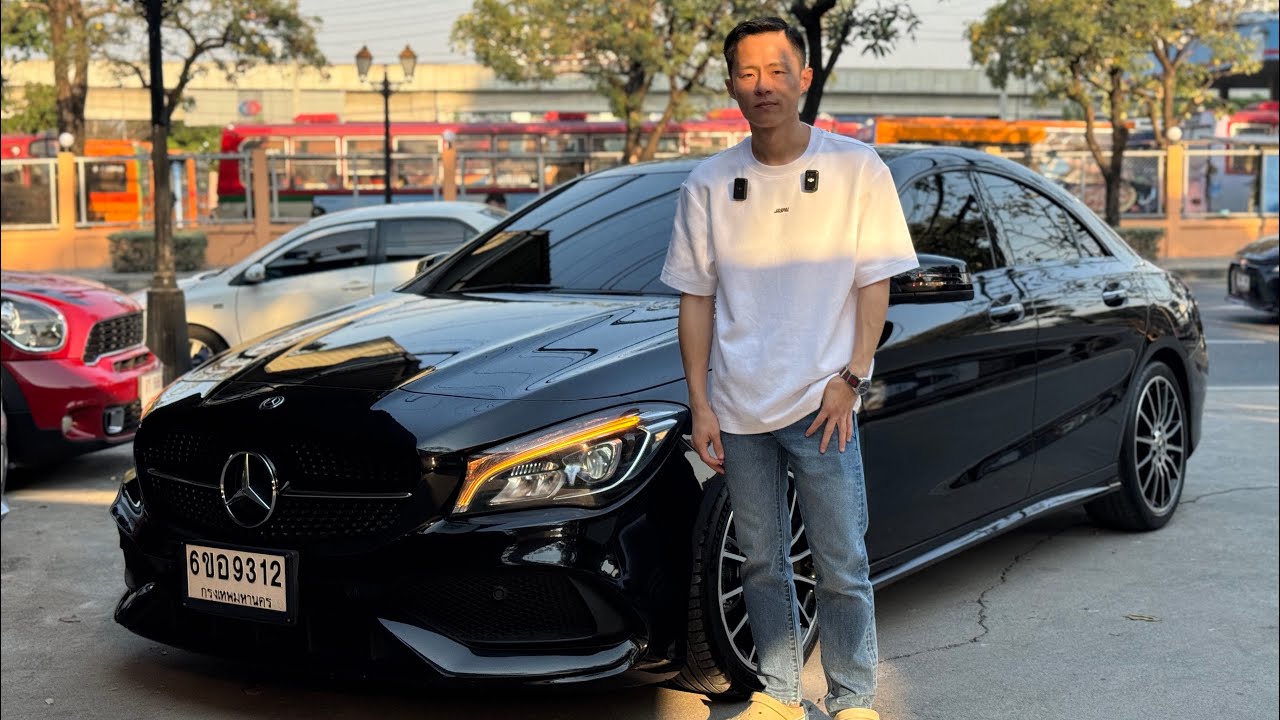 🚘BENZ CLA250 AMG COUPE WHITE ART EDITION W117 FACELIFT2018สีดำ✅ราคา759,000 บาท🛣️ไมล์ 80,000 กว่ากม.