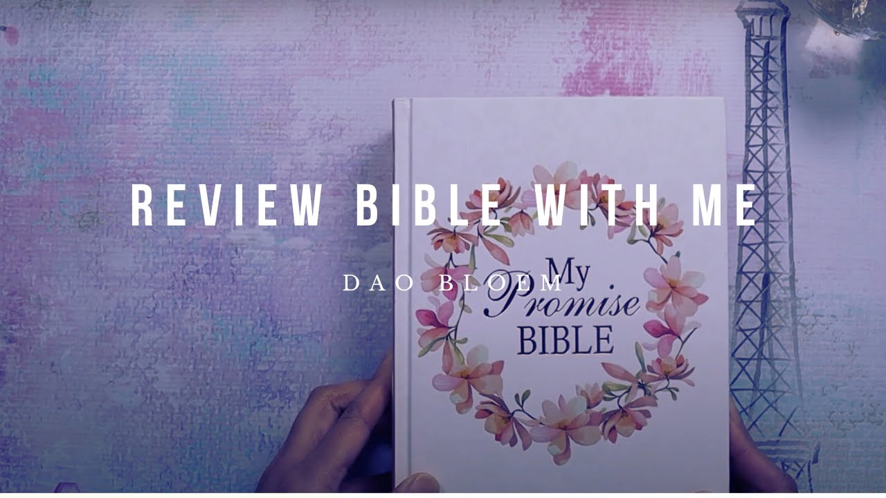 Review "My Promise Bible"| How to put index tabs 