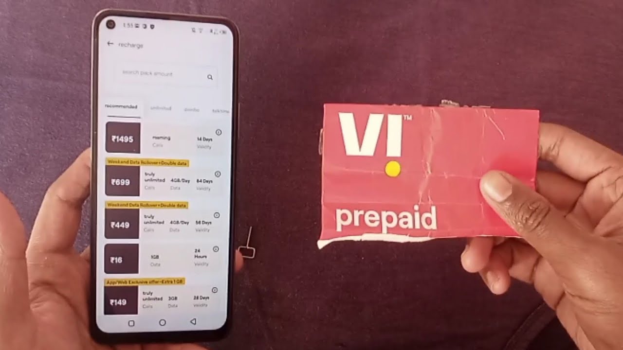 Vi Recharge Plan List 2020 || Vi Prepaid Plan || Vi Sim Card Recharge Plan