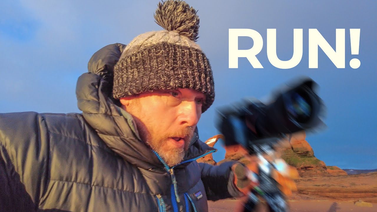 When Landscape Photography Makes You Run