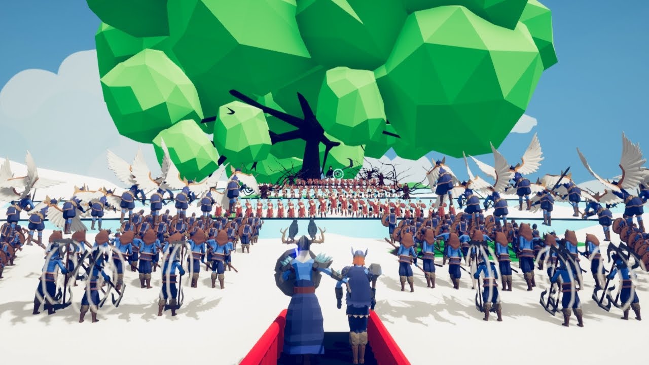 Can Odin's Viking Army take back World Tree? Mini Series TABS Mod Totally Accurate Battle Simulator