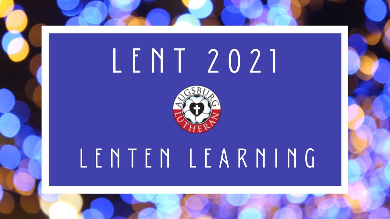 Pastor Lori's Lenten Learning | Week 4