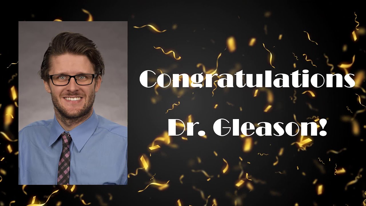 2020 Student Choice Digital Innovator of the Year - Dr. Shane Gleason