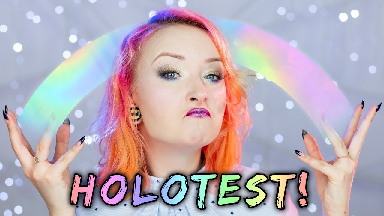 Test HOLOgraficznych kosmetyków ♡ Red Lipstick Monster ♡