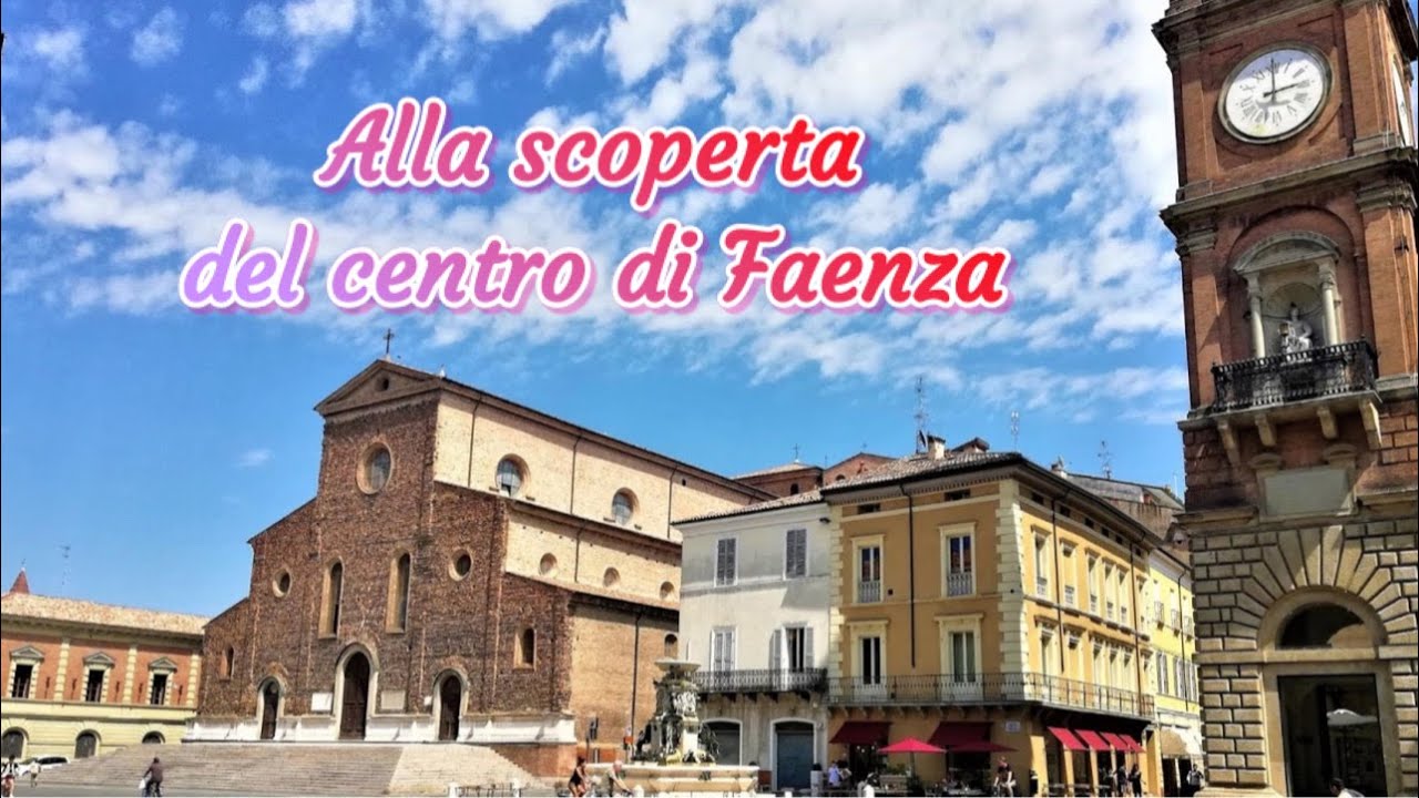 Da una collaborazione, alla piacevole scoperta del centro di Faenza 😍