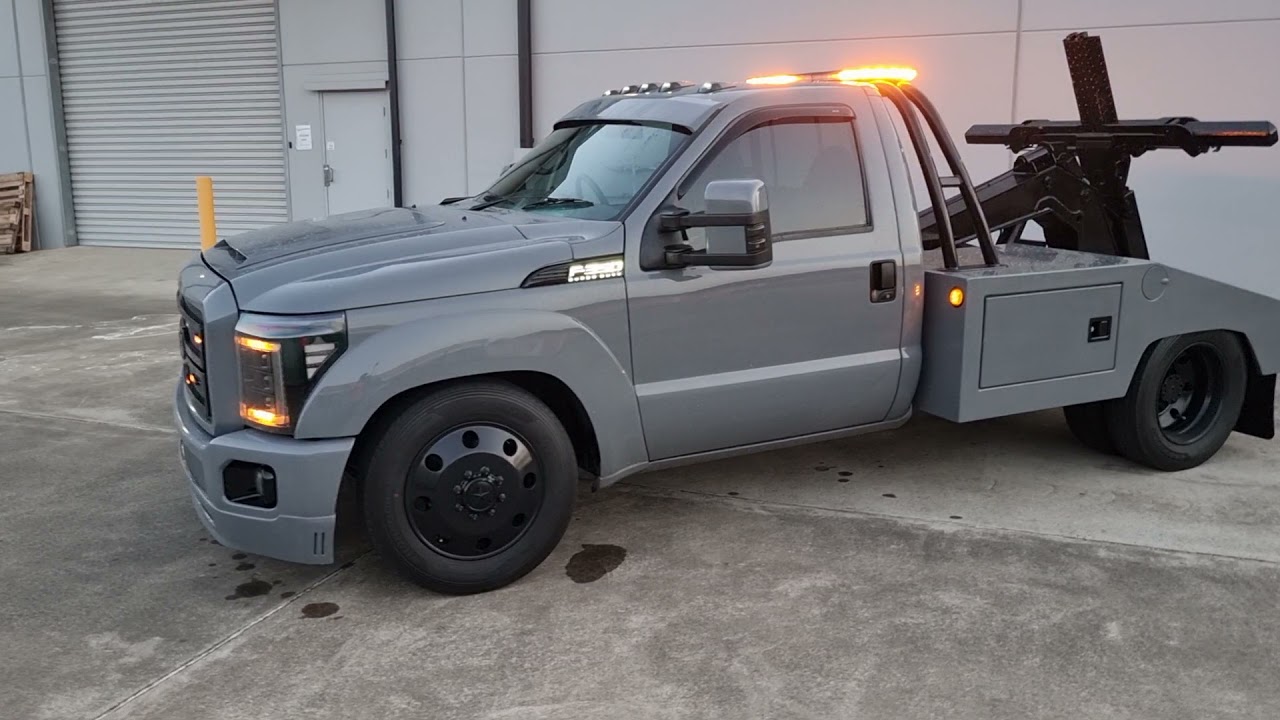 f350 tow truck self loader for sale