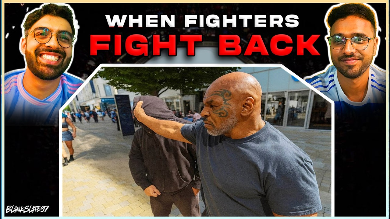 When Real Fighters Fight Back - INSTANT KARMA | INDIANS REACT #reaction #karma #knockout