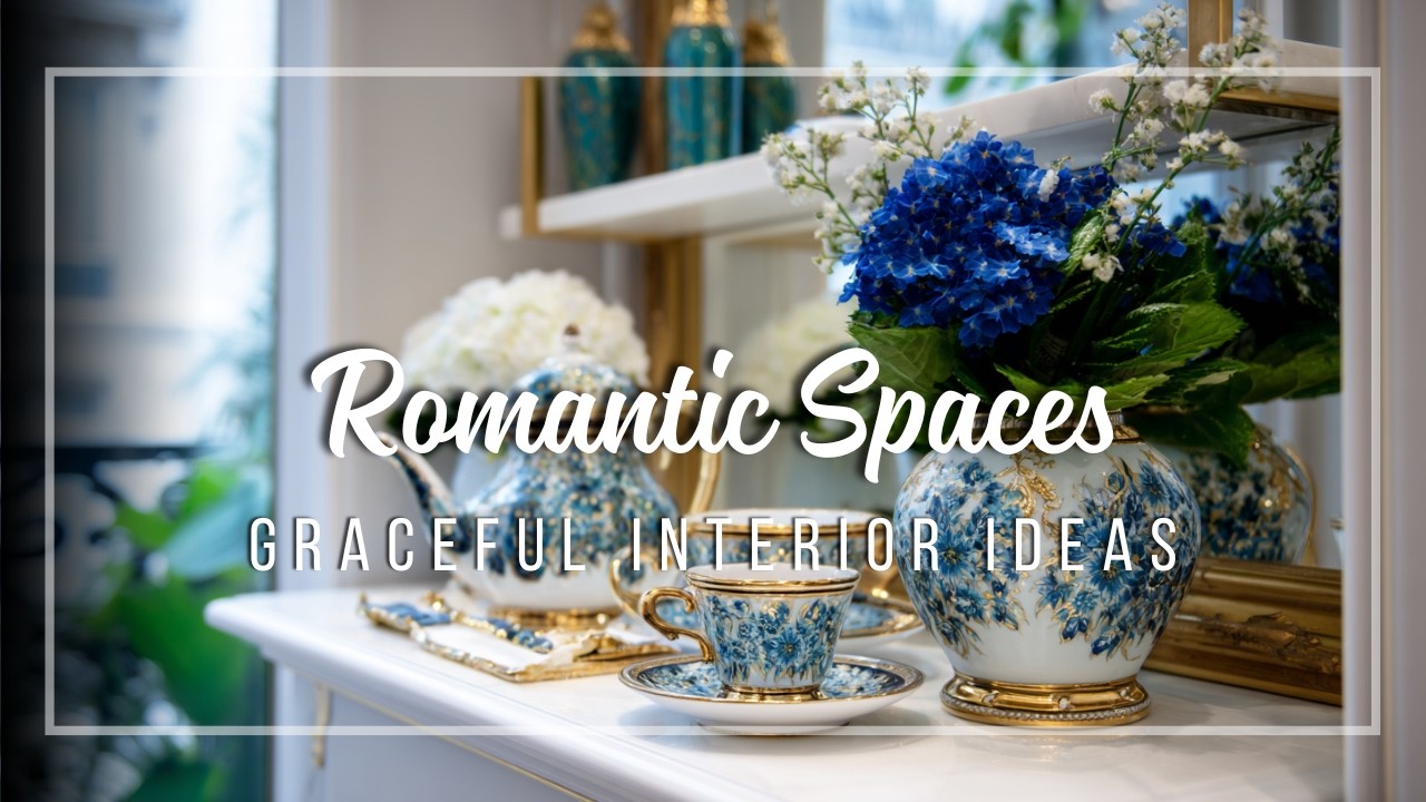 Parisian Apartment Romance 🌸 Graceful interiors expressing luxury and elegance and French allure