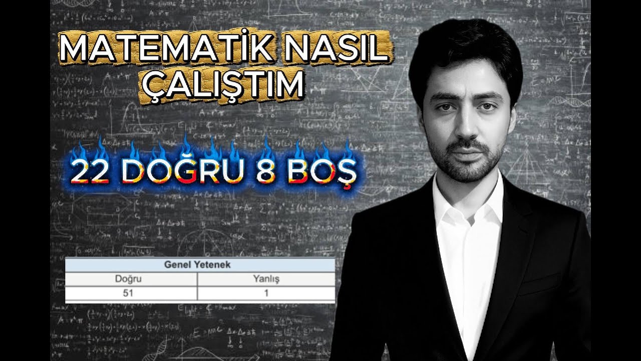 97 PUAN ALIRKEN MATEMATİK NASIL ÇALIŞTIM? İSTİKRARLI OLMANIN ÖNEMİ.